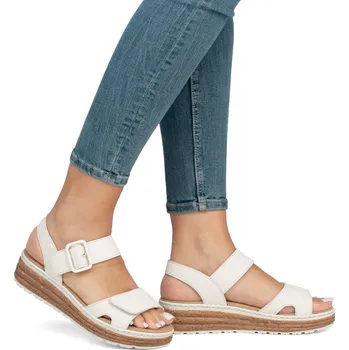 Dámské sandále Dámské sandály 62760-60 Rieker béžová Barva: beige, Velikost: 37