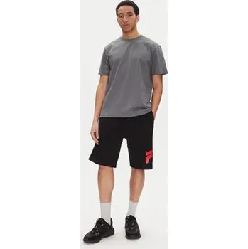 Pánské kraťasy Fila Sportovní kraťasy Lezinnes FAM0870 Černá Regular Fit XXL