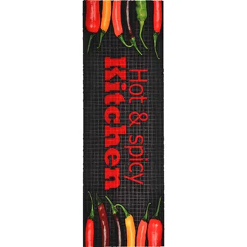 vidaXL Kuchyňský koberec omyvatelný 60 x 180 cm samet [136556] Barva: hot and spicy