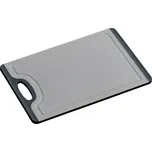Kesper Obdélníkové krájecí prkénko, 36,5 x 24,5 cm, plastové, šedé
