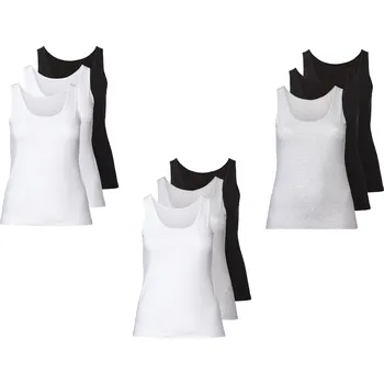 esmara® Dámské tílko XXL, 3 kusy