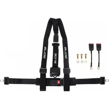 Návlek na bezpečnostní pás Bezpečnostní pásy 3-bodové SLIDE 2" černé I
