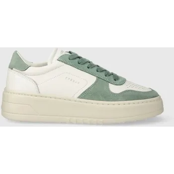 Pánská obuv Kožené sneakers boty Copenhagen Leather mix CPH77 zelená 07X, EUR 39