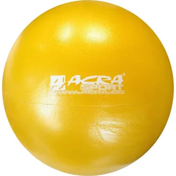 Gymnastický míč Acra ACRA Míč overball 200mm žlutý fitness gymball rehabilitační do 120kg