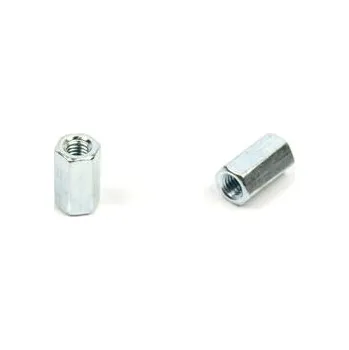 Matice Matice prodlužovací DIN 6334 M6 x 18 ZB šestihranná / balení 500 ks