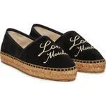 LOVE MOSCHINO Espadrilky JA10272G0MIG0000 Černá 39