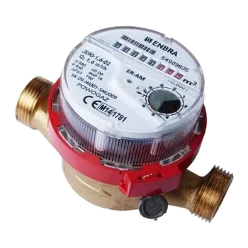 Instalatérský materiál ENBRA BYTOVÝ VODOMĚR NA TEPLOU VODU 1/2" ER-AM Q3=1,6 (ENBRA 55VDT12ER)