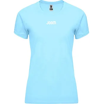 Dámské tričko JOOM dámské badmintonové tričko BAHRAIN, nebesky modrá - M