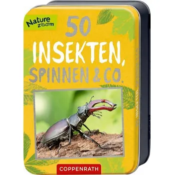 Příroda 50 Insekten, Spinnen & Co. - Haag, Holger [DE] (2025, Taschenbuch, Coppenrath)