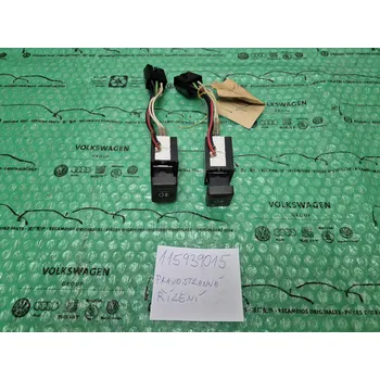 Originální díl Škoda spínač zadních mlhovek Škoda Favorit hnědý do 12/92, pravostranné řízení 115939015