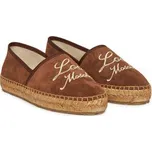 LOVE MOSCHINO Espadrilky JA10272G0MIG0300 Hnědá 37