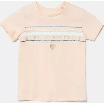 Kojenecké tričko Guess A5GI00.K6YW4.PPYA béžová 02X, vel. 77-88