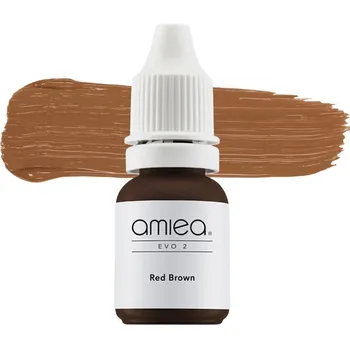 Tetovací barva Amiea - Red Brown 10ml
