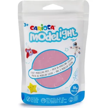 Výtvárné potřeby Carioca Modelovací hmota Modelight 50g Barva: Růžová