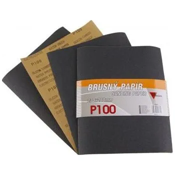 Brusný papír Brusný papír 230x280mm P100 10ks Waterproof / balení 1 ks
