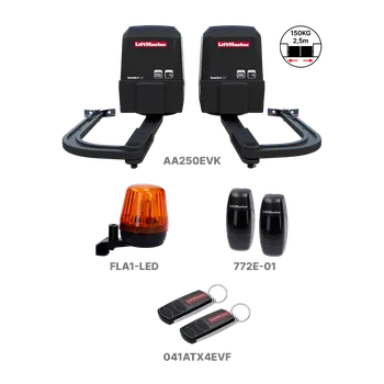 LiftMaster sada pro dvoukřídlou bránu do 2.5m/křídlo