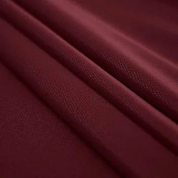 Koženka N6004 z rubu počesaná vínová, drobný vzor, š.140