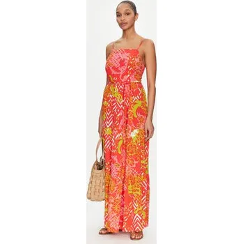 Dámské šaty Gaudi Letní šaty 511BD15015 Oranžová Regular Fit 40