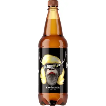 Pivo KRUŠNOHOR 14 BLOND IPA 1 L PET 5,8 %