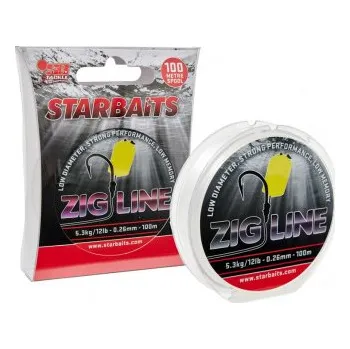 Starbaits vlasec ZIG LINE 0,26mm 100m (5,3kg)