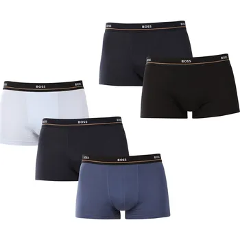 Boxerky 5PACK pánské boxerky BOSS vícebarevné (50531660 983) XXL Možnost vrácení zboží ZDARMA do 120 dnů!
