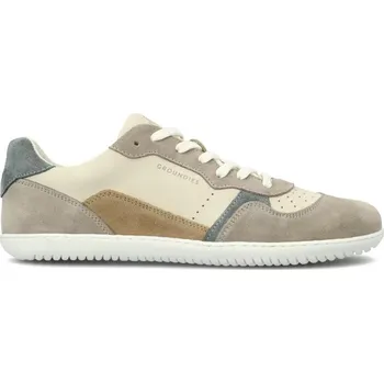 Dámské tenisky Dámské Barefoot Tenisky GROUNDIES® Nova GO1 Béžovo Šalvějově Zelené