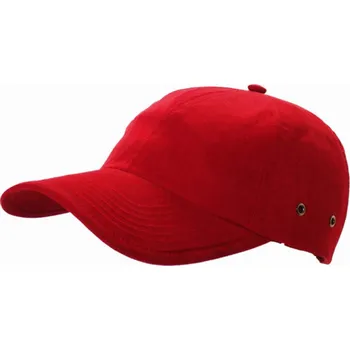 Kšiltovka Kšiltovka CoFEE Plain Microfibre - tmavě červená