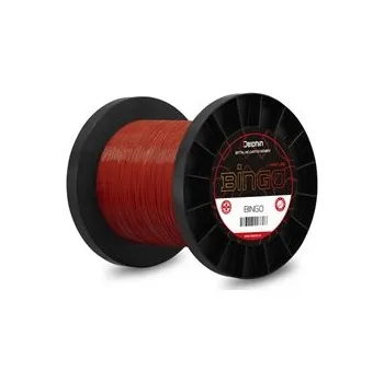 Vlasec Delphin BINGO Matt / Tm. červená-0,25mm 5,4kg 30000m