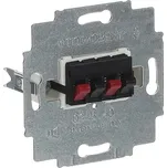 Přístroj zásuvky reproduktorové se 4 svorkami ABB 2CKA000230A0404 černá