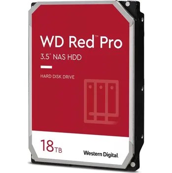 Ukládání dat QNAP WD, HDD, Red Pro, SATA III, 3.5-inch, 18TB, WD181KFGX 7211318T-7050100-000-RS