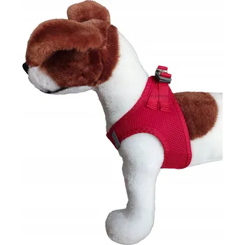 Vodítko pro psa BEZTLAKOVÉ RAMENNÍ POPRUHY PRO PSA LEHKÉ S OČKEM NA VODÍTKO PRO ŠTĚNĚ XS