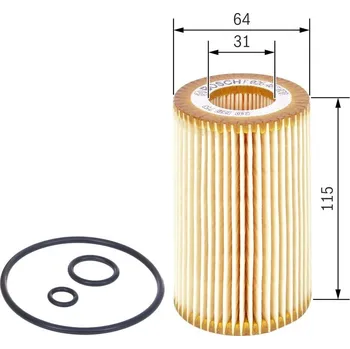 Filtr do auta Olejový filtr BOSCH F 026 407 070