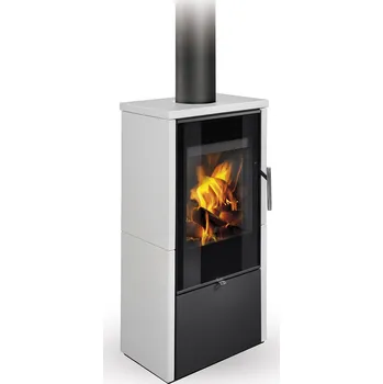 Krbová kamna Romotop LAREDO F 01 Keramika: cherry (75705)