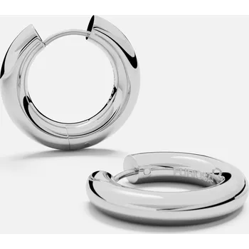 Náušnice NÁUŠNICE CHUBBY HOOP, stříbrná -