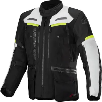 Moto bunda Bunda bogota pro drystar, alpinestars (černá/šedá/žlutá fluo, vel. l)