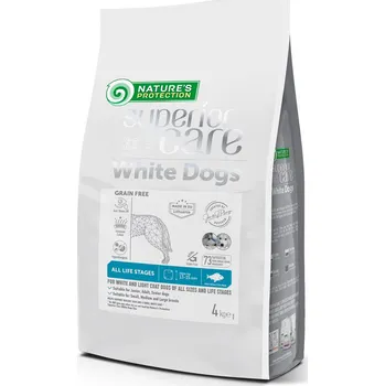 Krmivo pro psa Nature's Protection Superior Care White Dogs Grain Free White Fish All Sizes and Life Stages 4kg