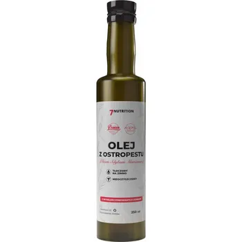 Rostlinný olej 7Nutrition Ostropestřecový olej 250ml