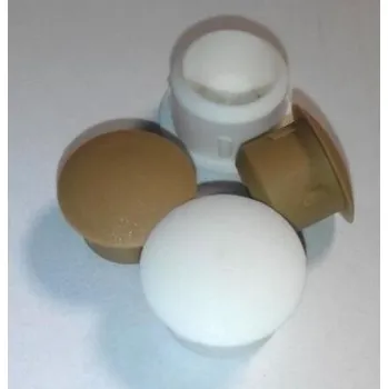 Šroub Záslepka 12/14mm - BÍLÁ / balení 100 ks