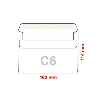 Obálka Obálka C6 / 25 samolepicí (cs, KRPA)