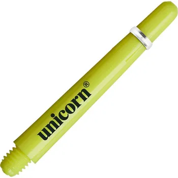 Příslušenství pro šipky Násadky na šipky Unicorn Gripper4, 41 mm, dlouhé, neon žluté