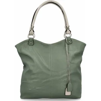 Kabelka DĂĄmskĂĄ kabelka shopper bag Hernan zelenĂĄ HB0150