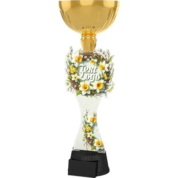 Poháry Bauer Akrylátová trofej ACUPCGM126 | Květinová edice