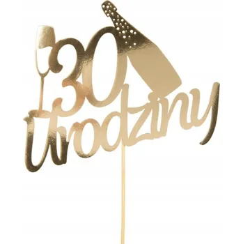Obraz Narozeninový topper Dekorace Na Dort 30 Narozeniny