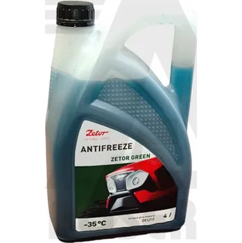 Náplň do chladiče a ostřikovače Zetor Antifreeze Green -35°C, 4l Zetor Proxima,Forterra