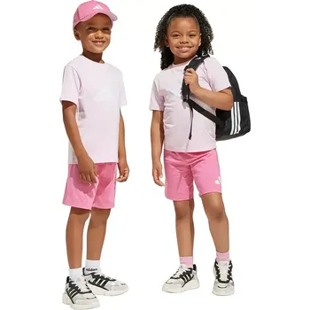 Chlapecké oblečení Dětská bavlněná souprava adidas fialová barva, JE1378 40X, vel. 104