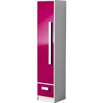 regál DAVID růžový regál 4