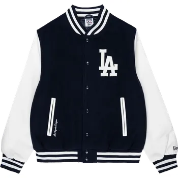Pánská větrovka Bunda New Era Los Angeles Dodgers MLB World Series Varsity Jacket 60435455-60435455 Velikost XXL