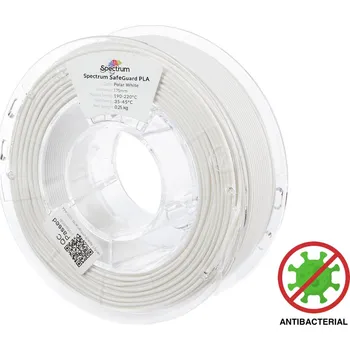 Filament Spectrum 81553 filament, SafeGuard PLA, 0.25kg, 1.75mm, POLAR WHITE