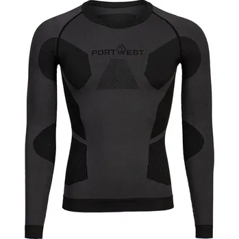 PORTWEST Triko Dynamic Air Baselayer Top Velikost: L, Barva: šedá