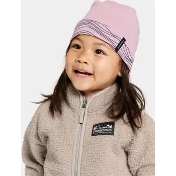 Čepice Dětská oboustranná čepice Didriksons Banjo Soft Pink 801 52-54 cm